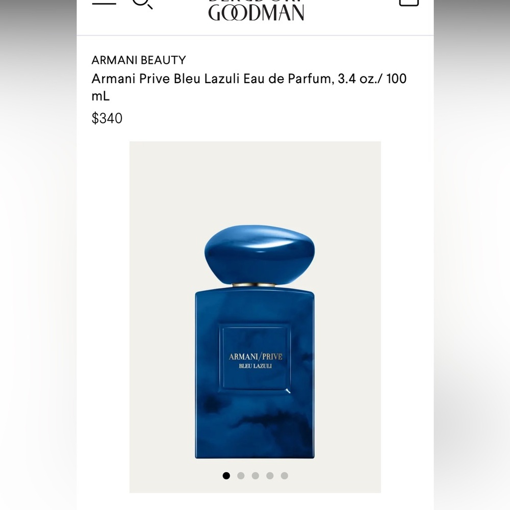 Armani beauty Bleu Lazuli perfume